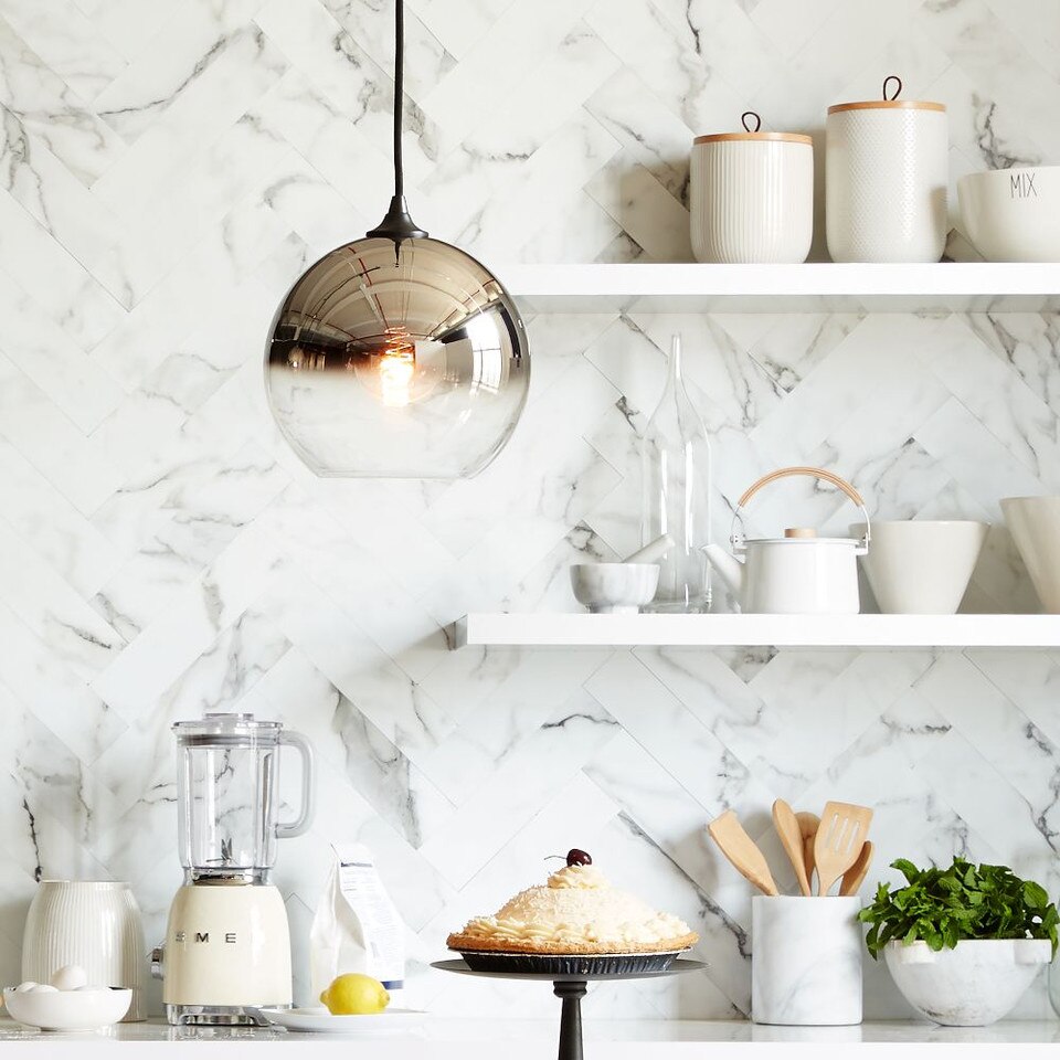 Marble Kitchen Utensil Holder West Elm UK